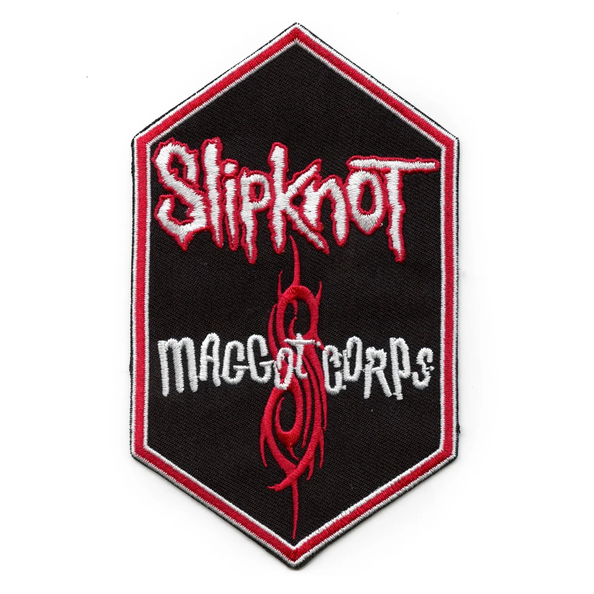 SLIPKNOT (e) Barcode Sew / Iron On Badge Rock Music Festival SLIPKNOT (e) Barcode Sew / Iron On Badge Rock Music Festival