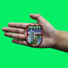 Miami Florida City Tourist Patch World Travel Badge Embroidered Iron On