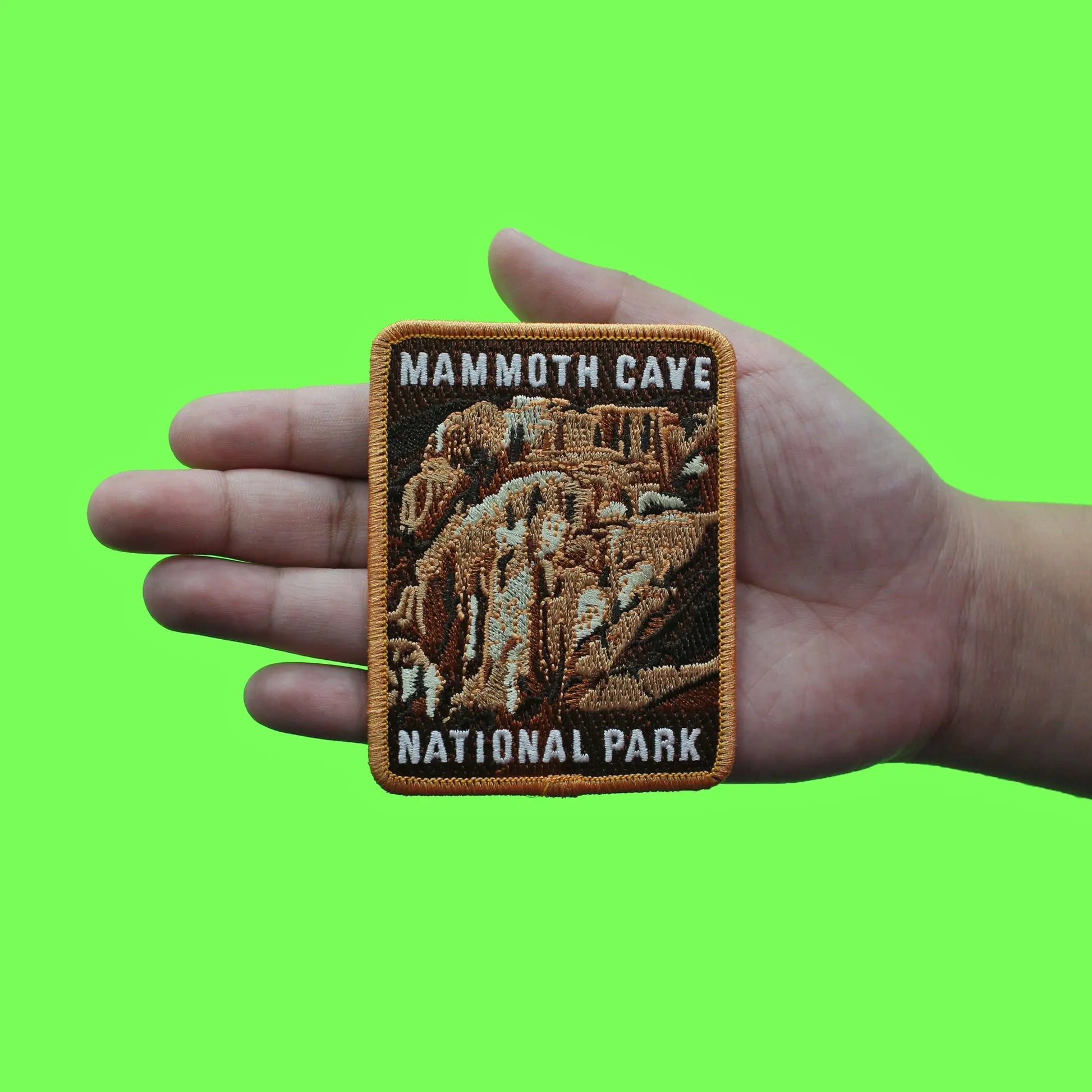 Mammoth Cave National Park Patch Kentucky Travel Embroidered Iron On