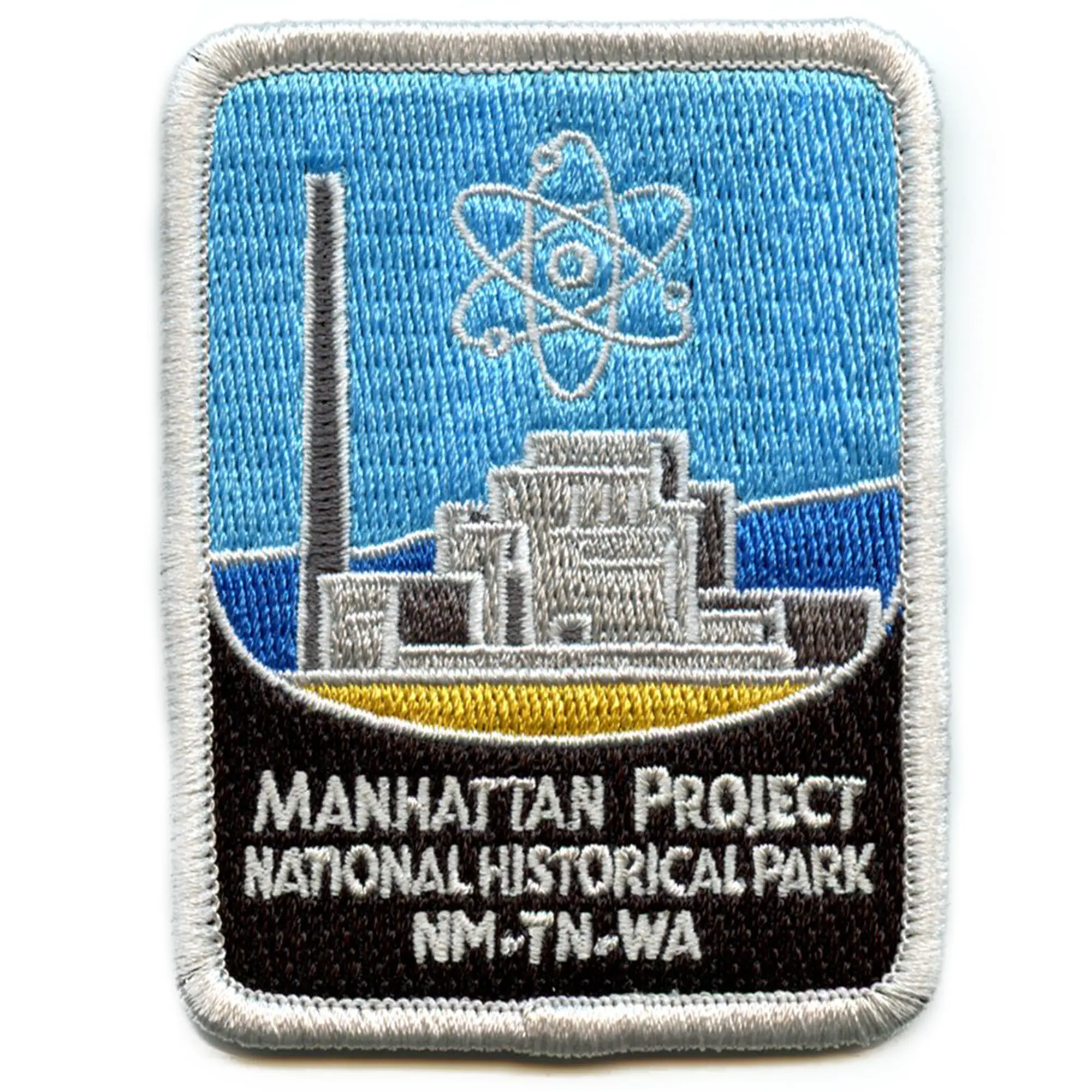 Manhattan Project National Park Patch Historical Traveler Series Embroidered Iron On