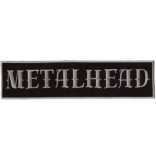 Metalhead Music Back Patch XL Sublimated Embroidery Iron On