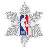 NBA Snowflake Christmas Day Patch White Border Jersey 2023