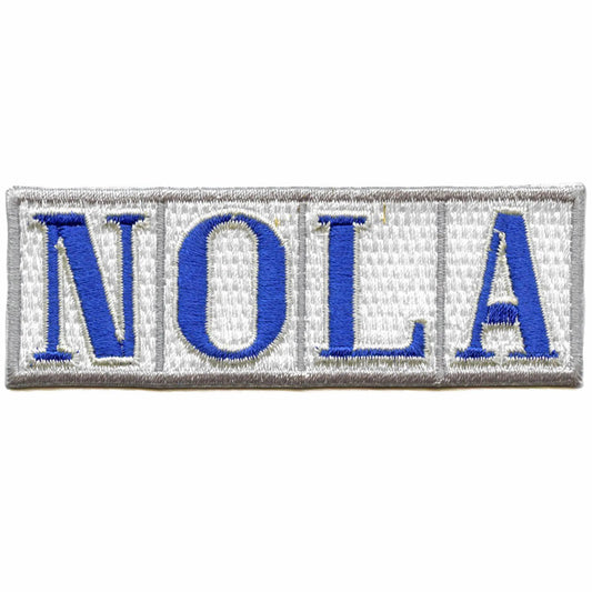 NOLA Street Tiles Patch New Orleans Embroidered Iron On