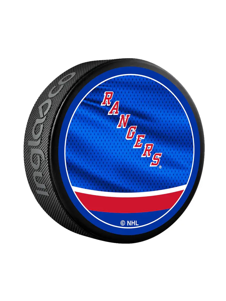 New York Rangers Retro Hockey Souvenir Game Puck