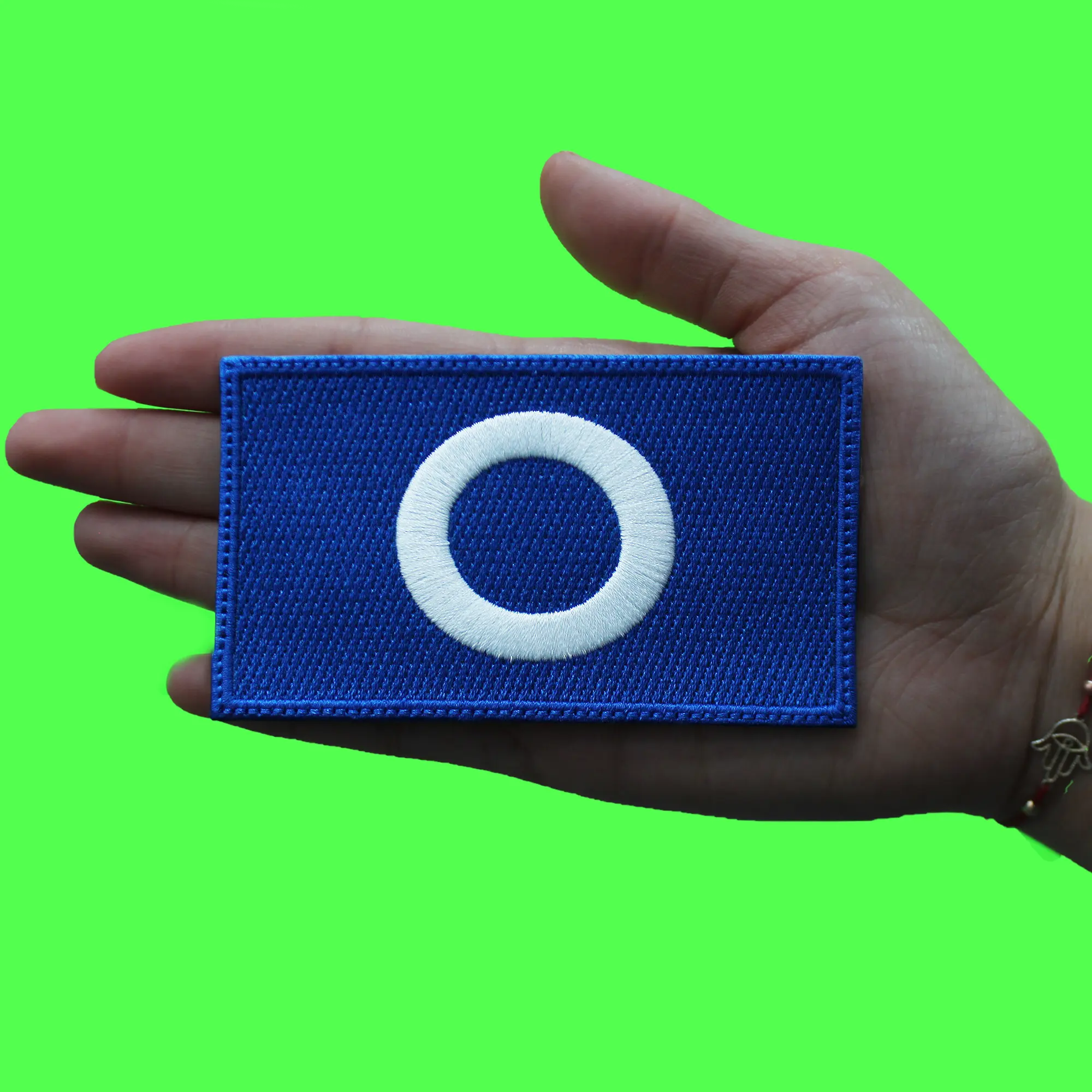 O Means Yes Patch Korean Survival Game Embroidered Iron On