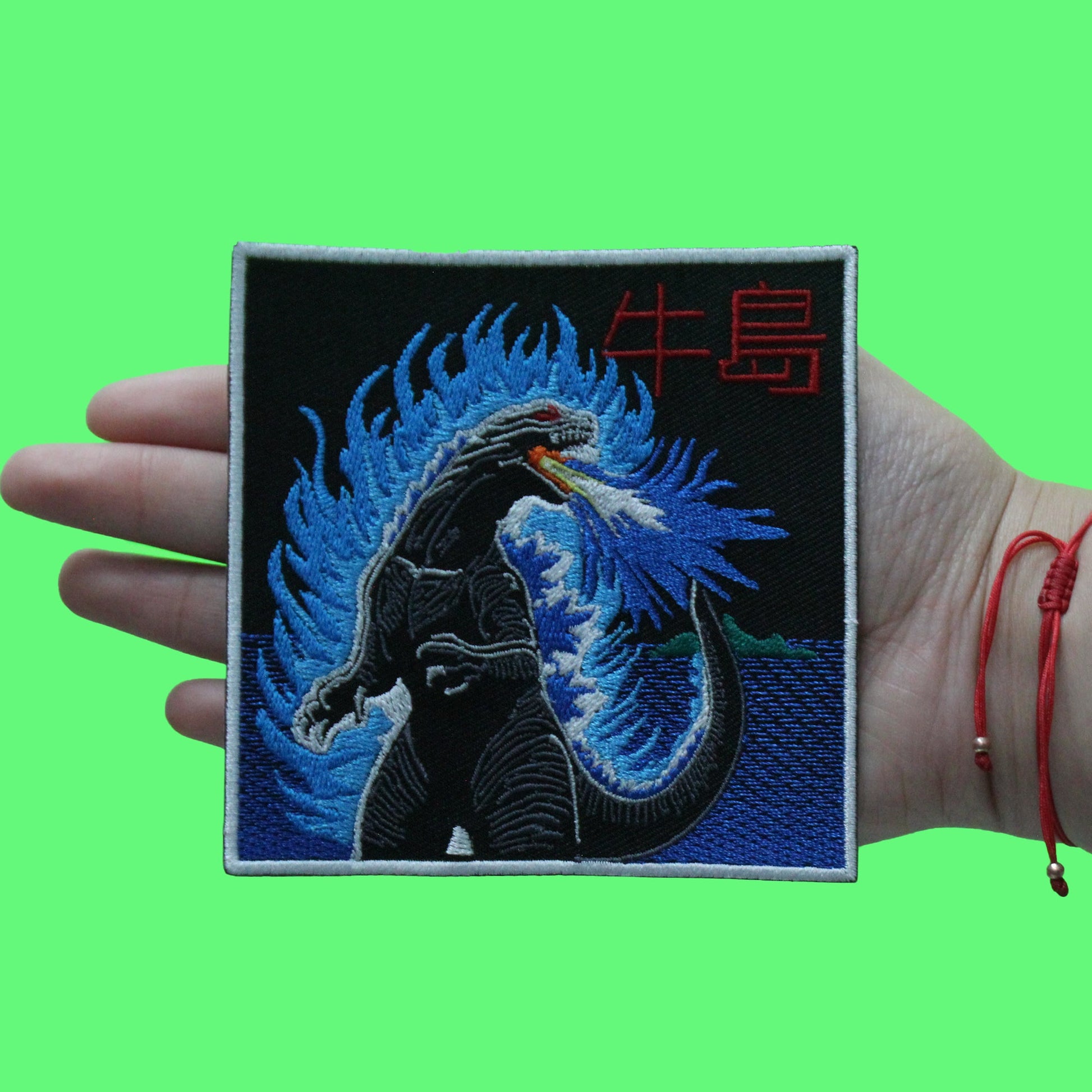 Odo Island Monster Patch Prehistoric Titan Monster Embroidered Iron On