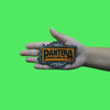 Pantera Chainsaw Logo Patch Cowboys From Hell Embroidered Iron On