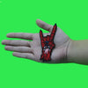 Rock Hand With Tongue Out Patch Alternative Rock Metal Embroidered Iron on