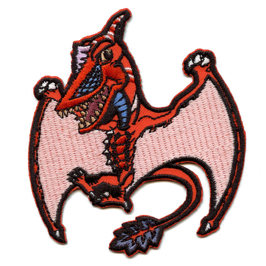 Godzilla Singular Point Rodan Dragon Patch Anime Red Dust Embroidered Patch