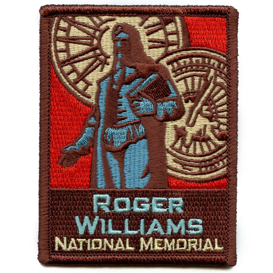 Roger Williams National Memorial Patch History Battle Travel Embroidered Iron On