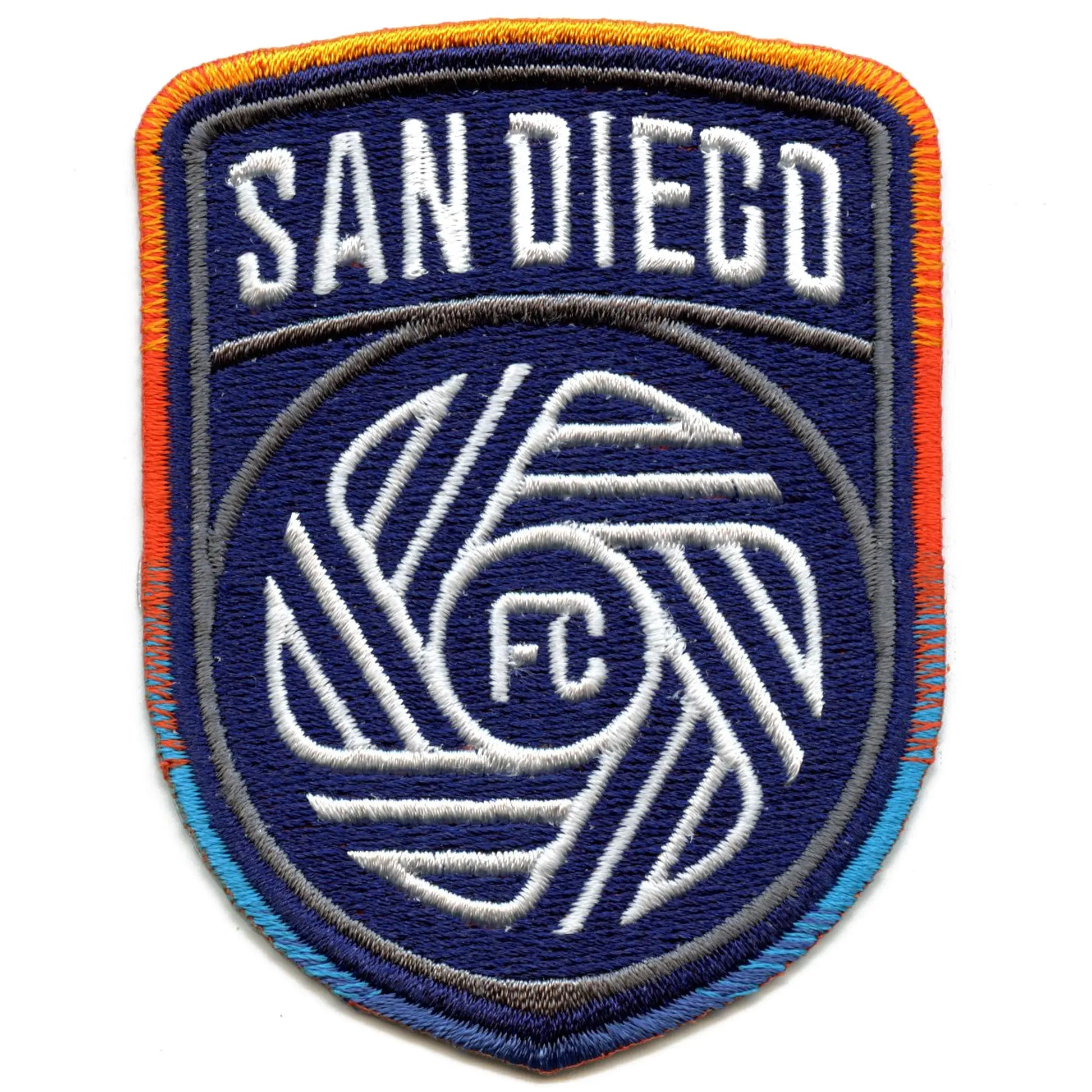 San Diego FC Primary MLS Jersey Sleeve Patch Embroidered Iron On