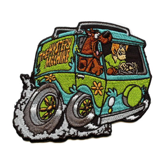 The Mystery Machine Patch Volkswagen Cartoon Embroidered Iron On