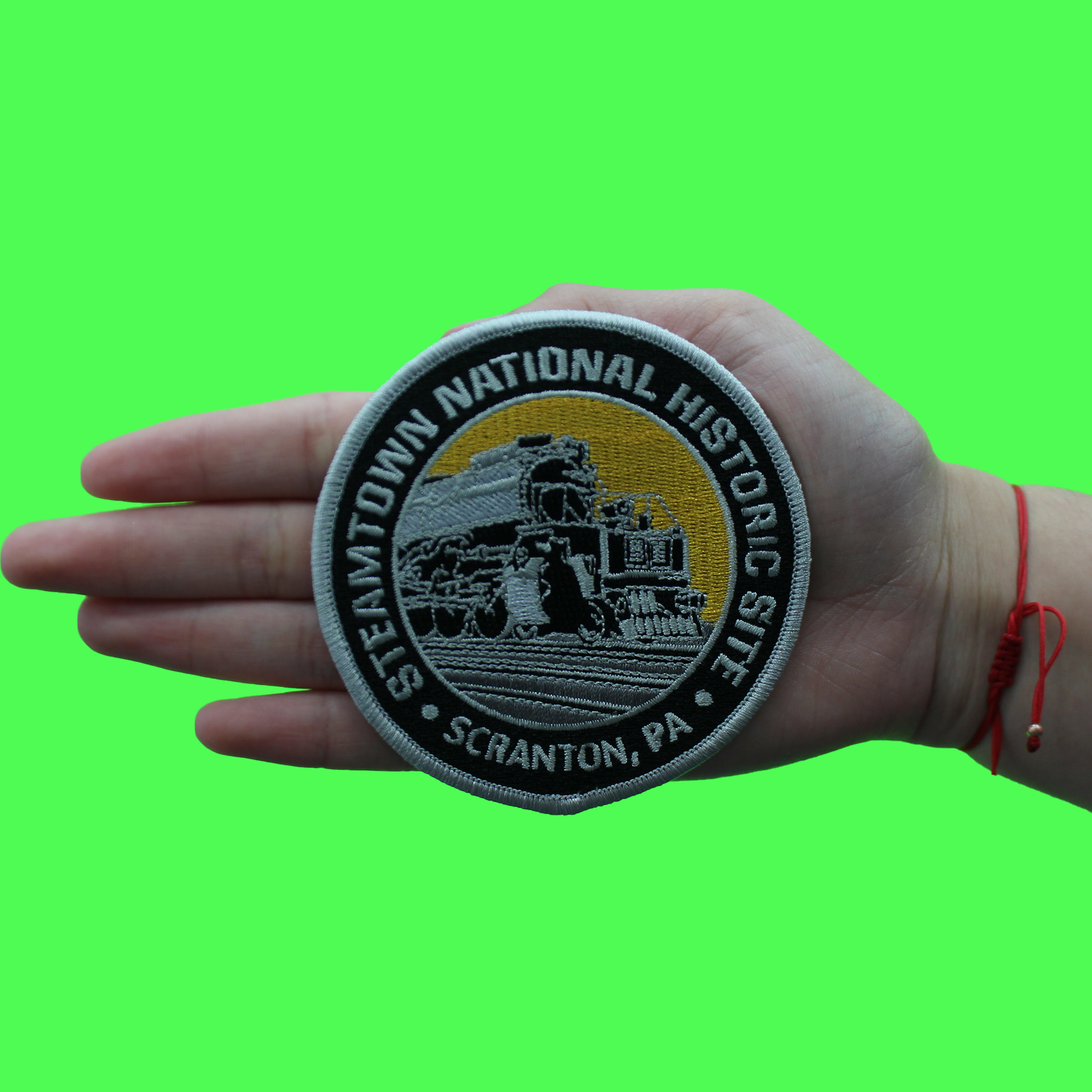 Steamtown National Historic Site Patch Scranton Pennsylvania Souvenir Embroidered Iron On