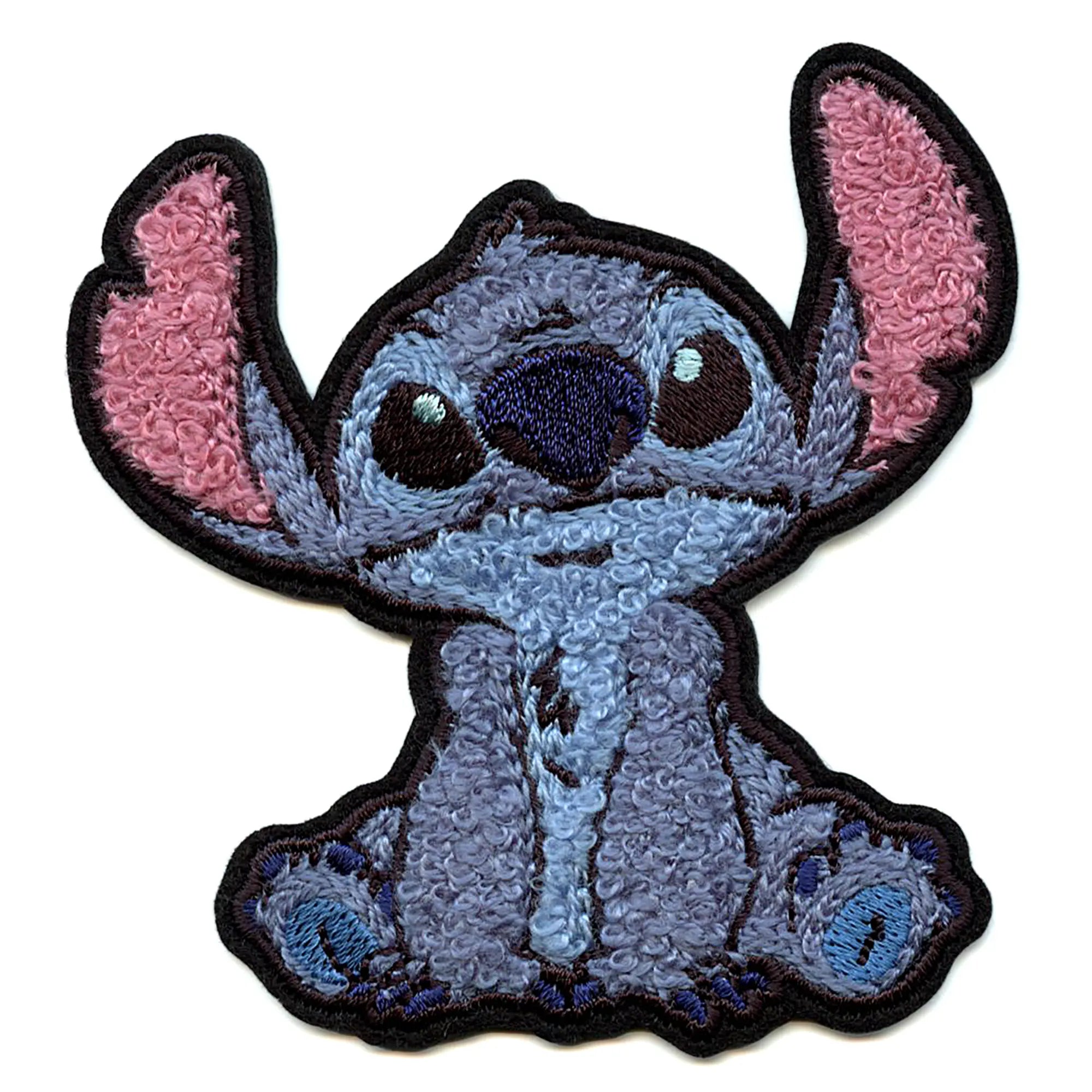Lilo And Stitch Tongue Out Patch Blue Alien Experiment Embroidered Iron On  – Patch Collection