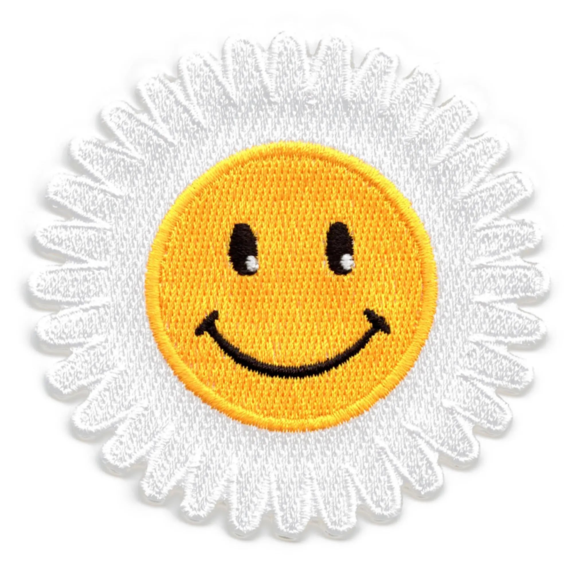 Happy Face Patches Iron On 10 Pack 1 Embroidered Reward Smiley Face Patch