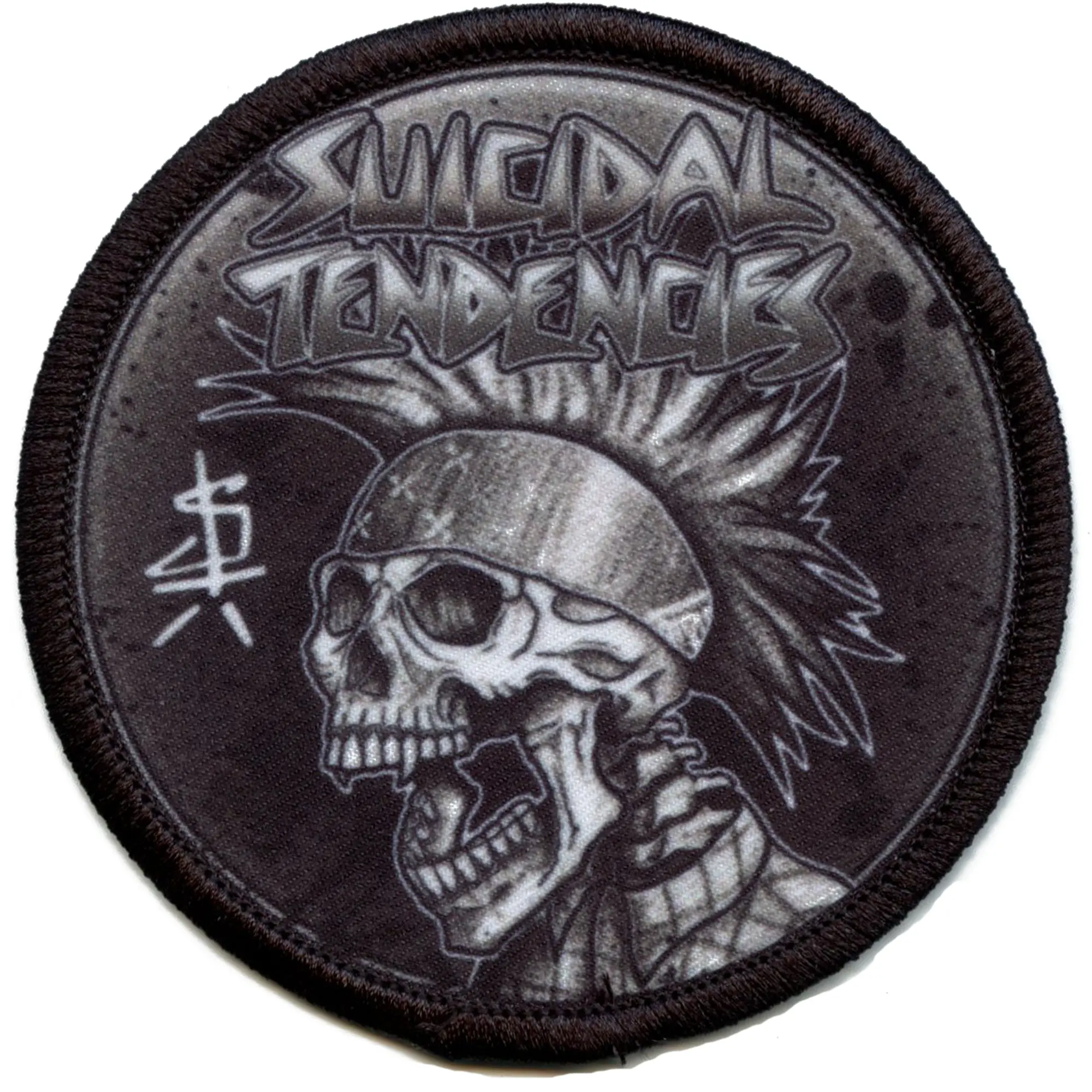 Suicidal Tendencies Skeleton Rock Patch Embroidered Iron On