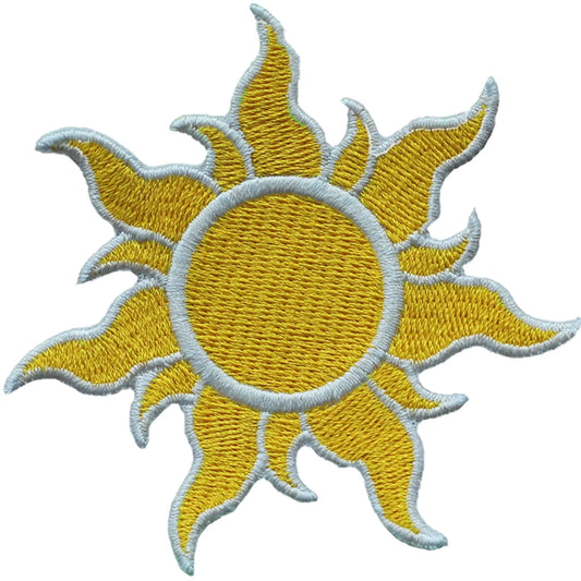 Sun Princess Kingdom Patch Symbol Magic Chameleon Embroidered Iron On