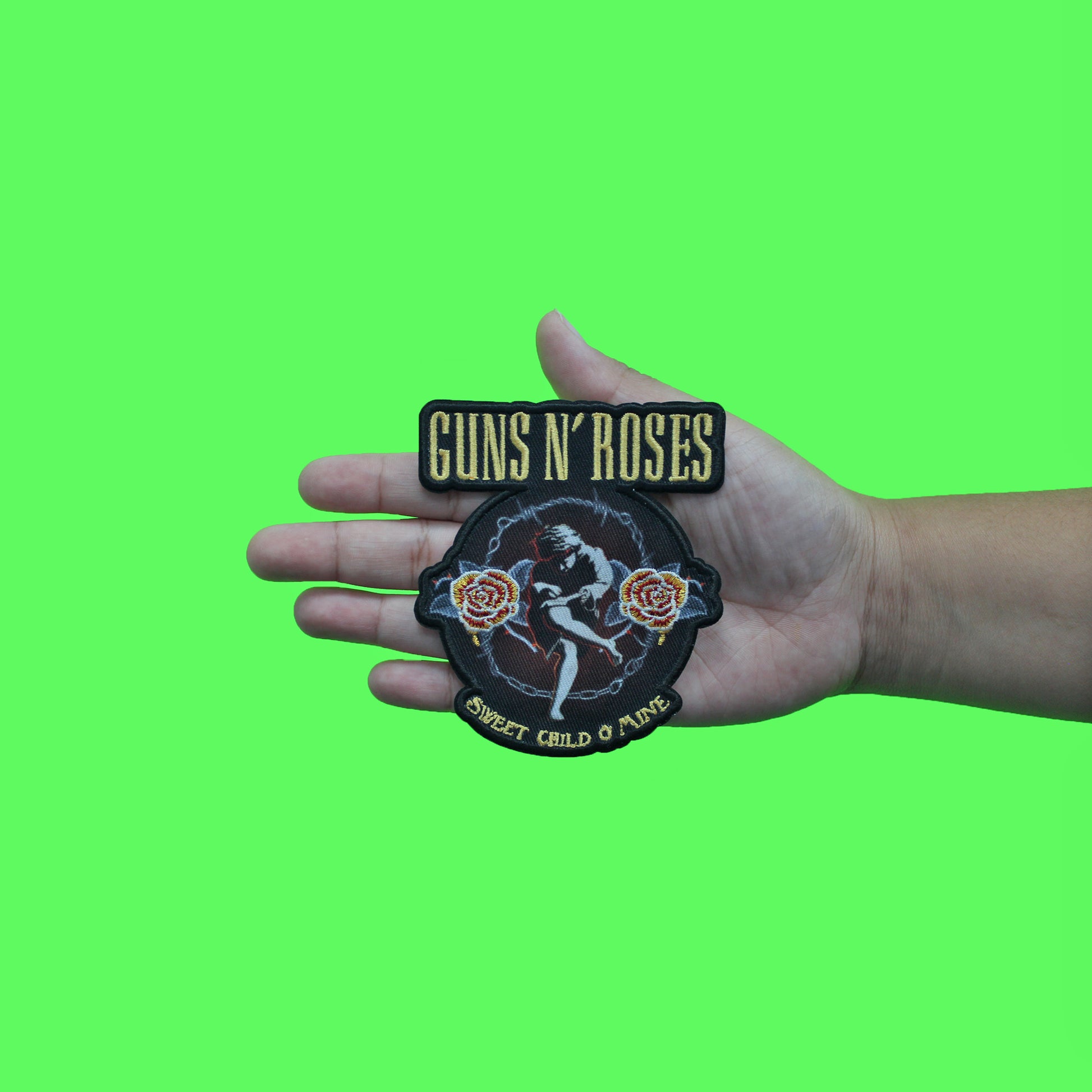 Guns N' Roses Cherub Patch Sweet Child O Mine Sublimated Embroidered Iron On