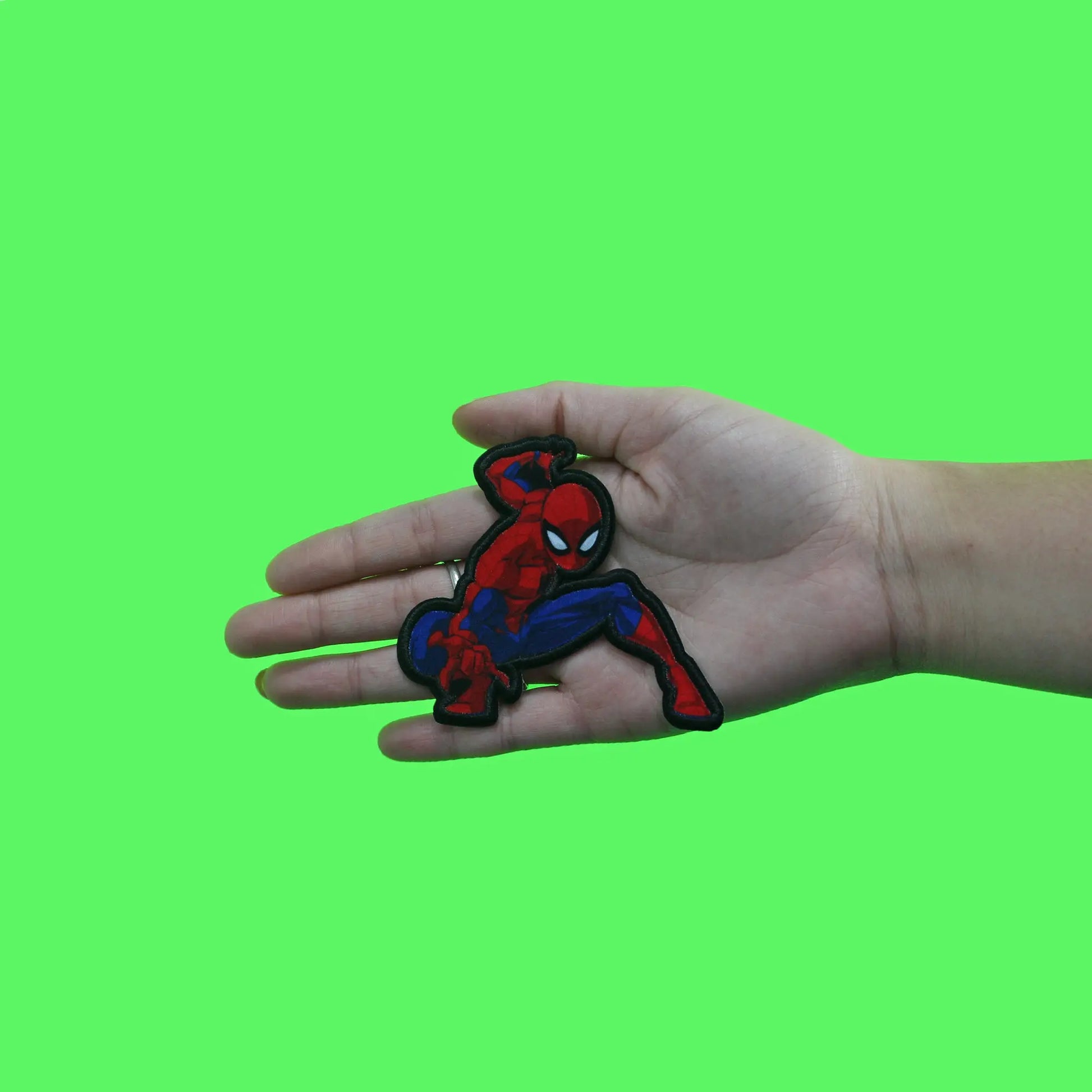 The Amazing Spiderman Patch Aiming Pose Marvel Sublimated Iron On