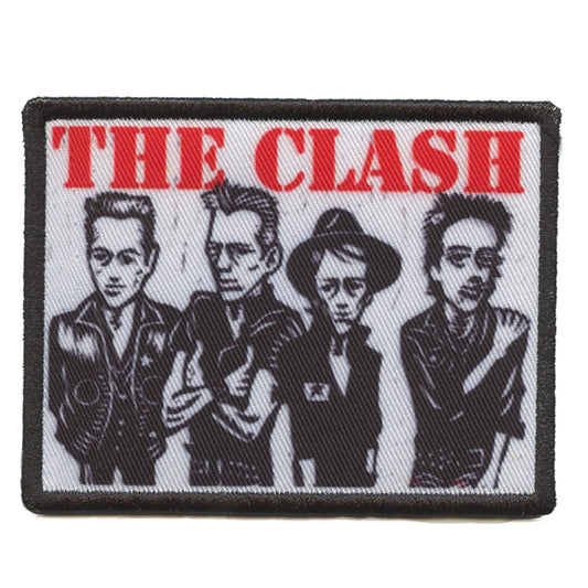 The Clash Band Characters Patch Punk Rock Band Sublimated Embroidered Iron On