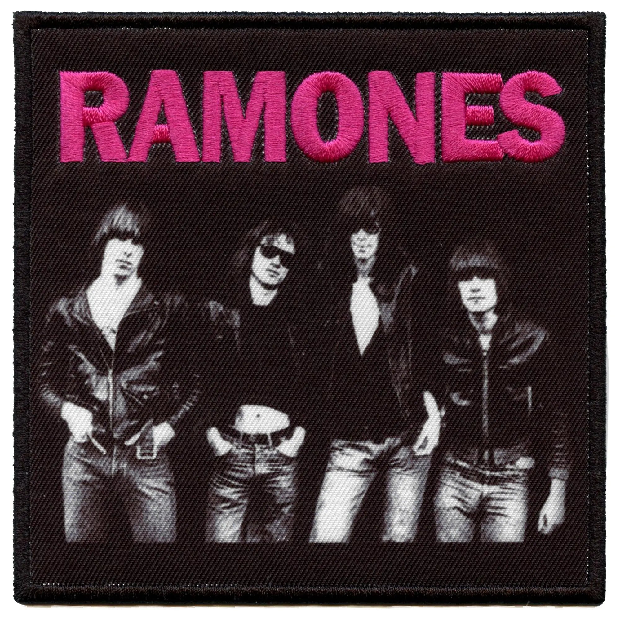 Patch photo du groupe The Ramones Punk Rock Cover Sublimation Iron On