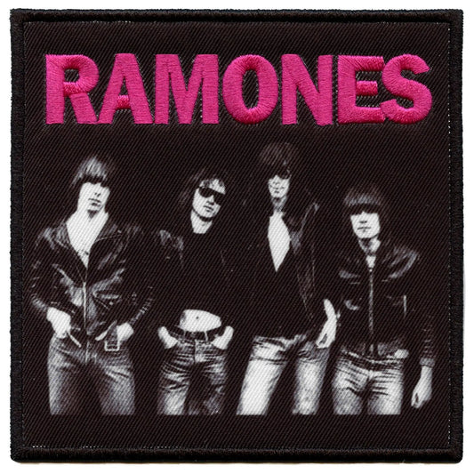 The Ramones Band Photo Patch Punk Rock Cover Sublimated Iron On