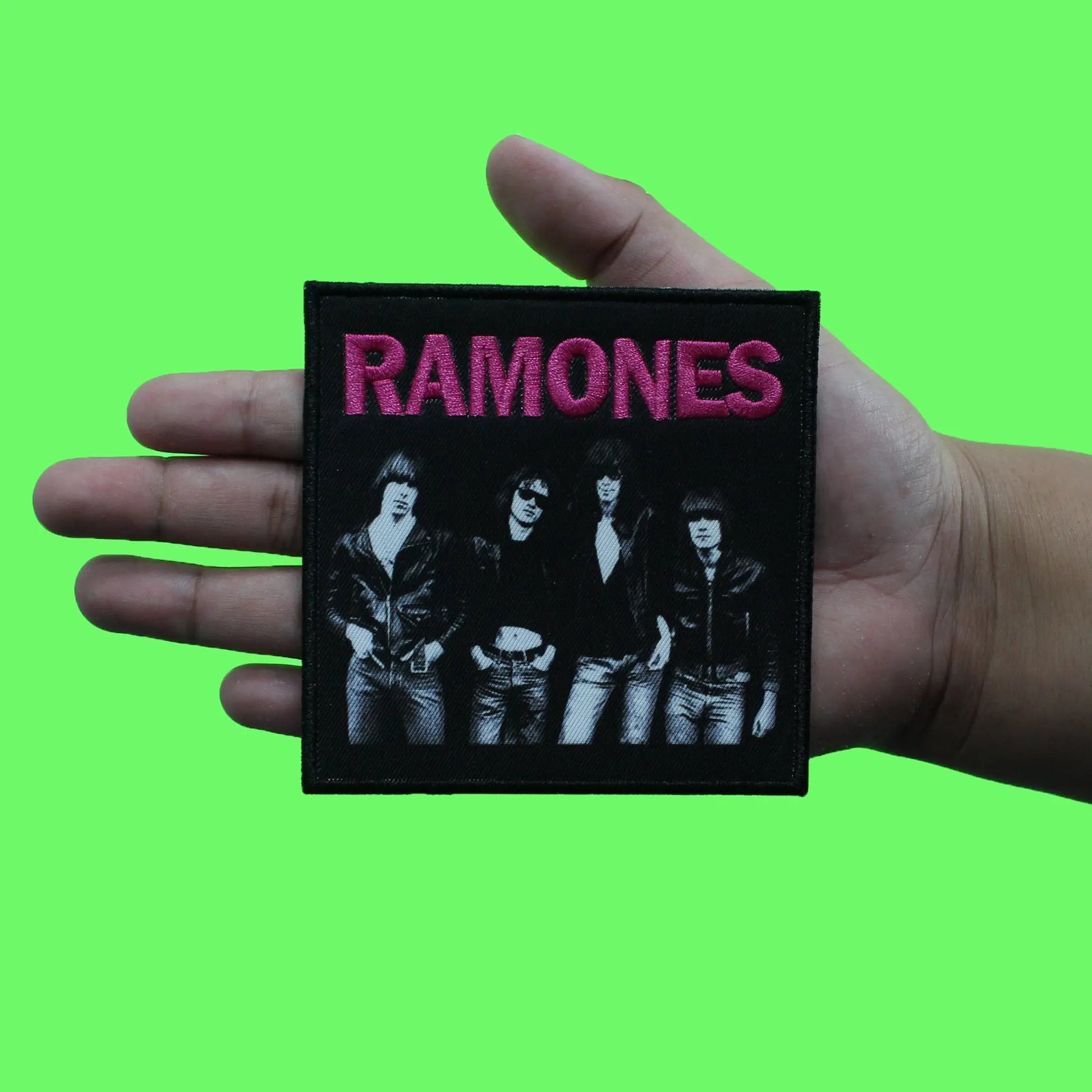 The Ramones Band Photo Patch Punk Rock Cover Sublimated Iron On