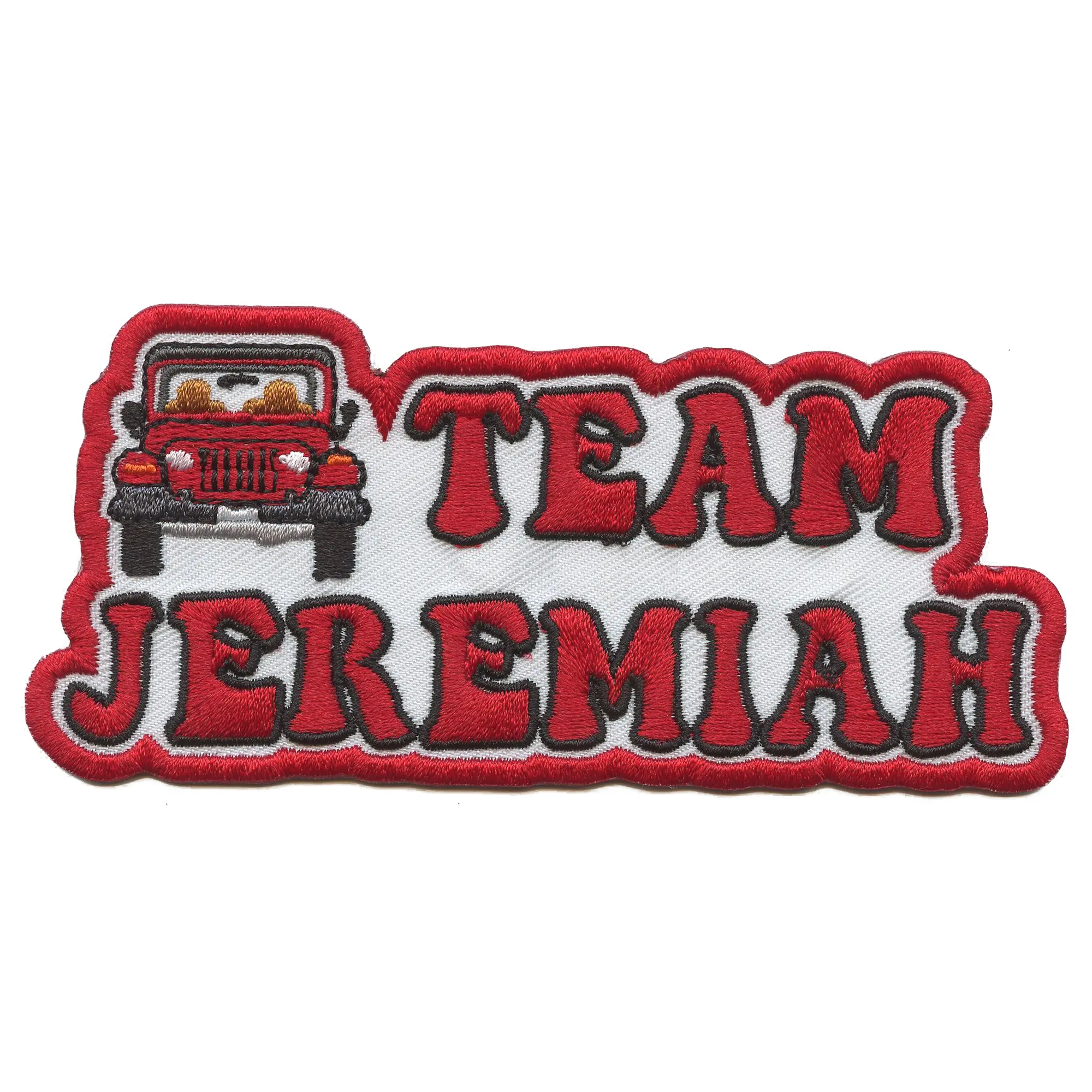 Team Jeremiah Beach Patch Summer TV Show Embroidered Iron On