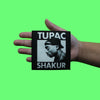 Tupac Only God Can Judge Me Patch West Coast Rapper Woven Iron On