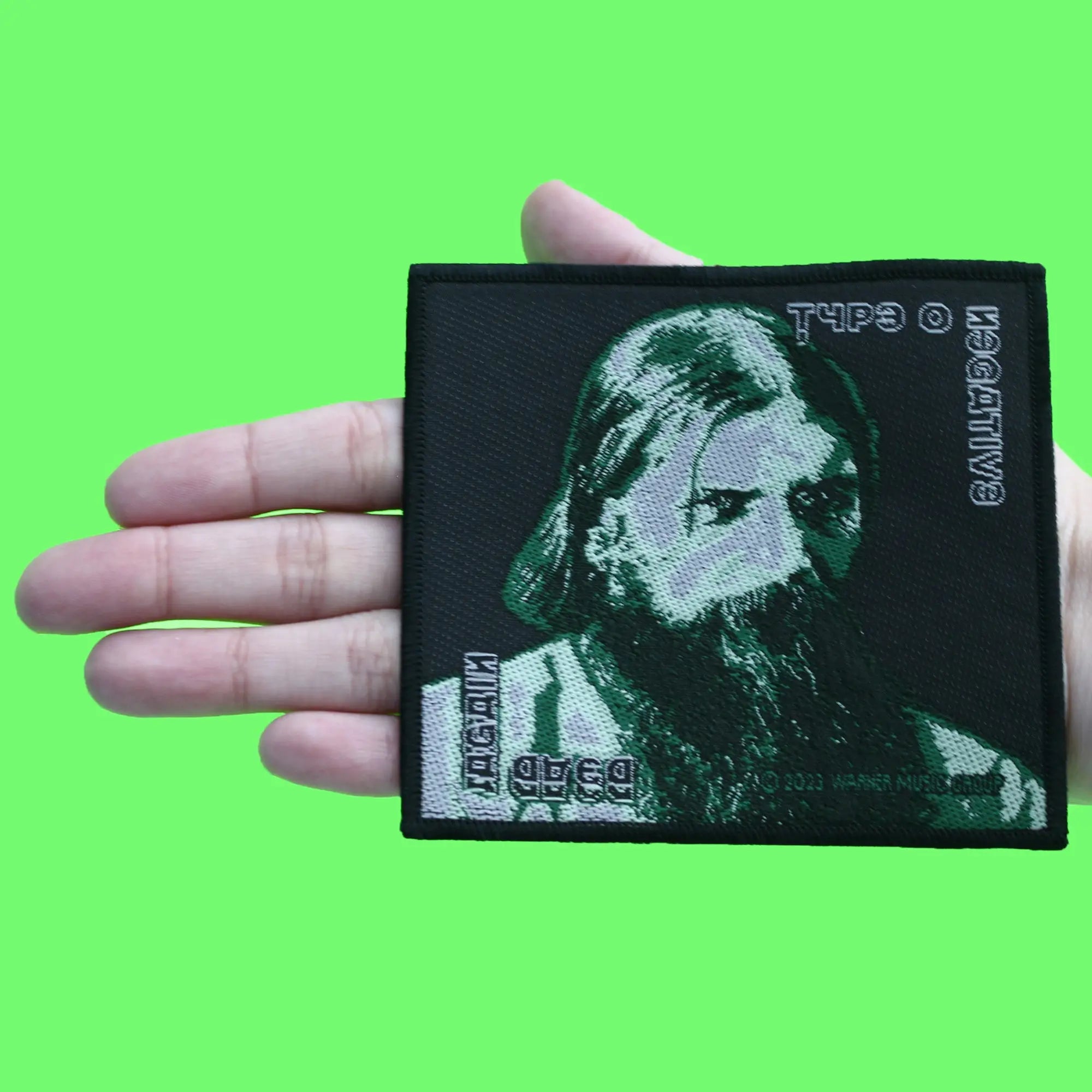 Type O Negative Dead Again Patch Portrait Album Cover Woven Iron-On