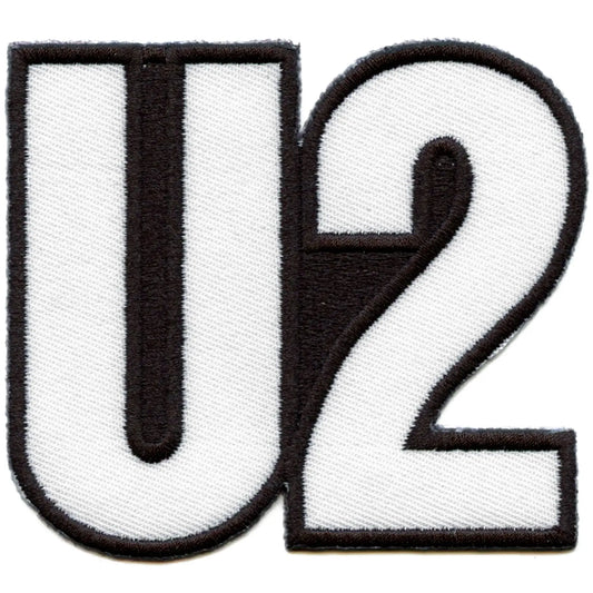 U2 Band Logo Patch Irish Rock Group Embroidered Iron On