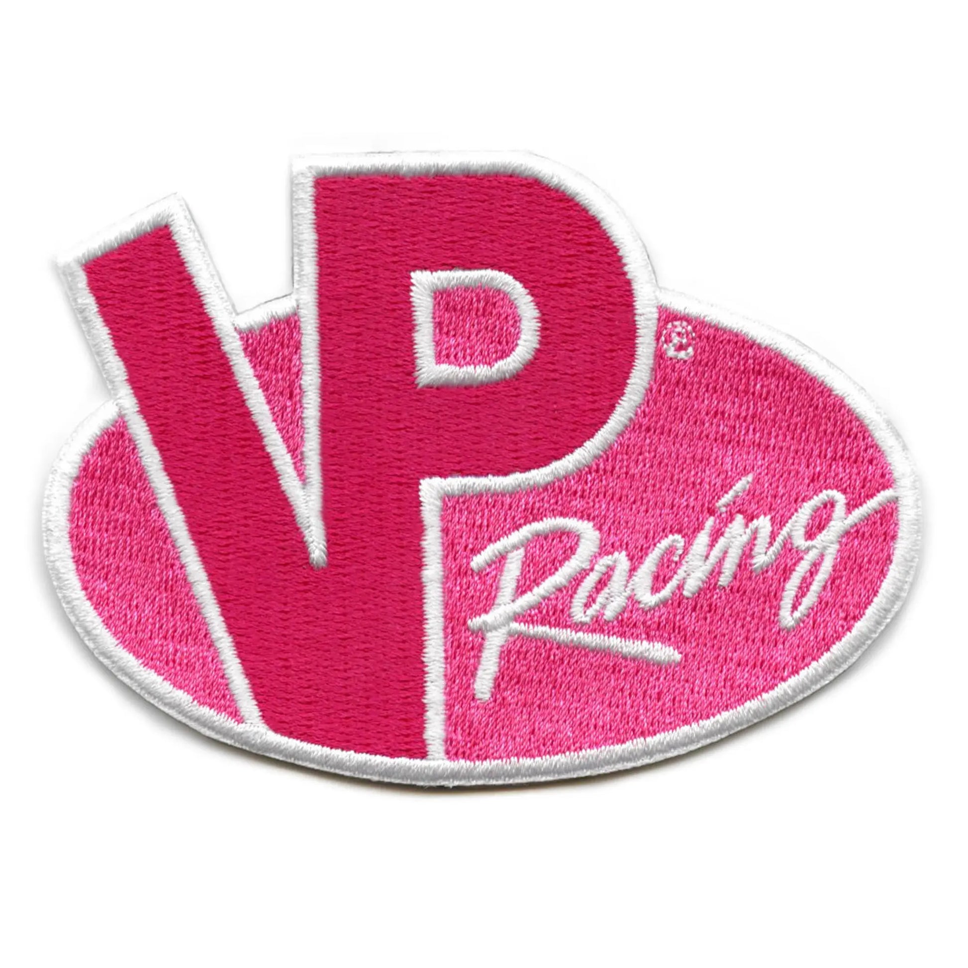 VP Racing Pink Patch Fuel Logo Octane Embroidered Iron On