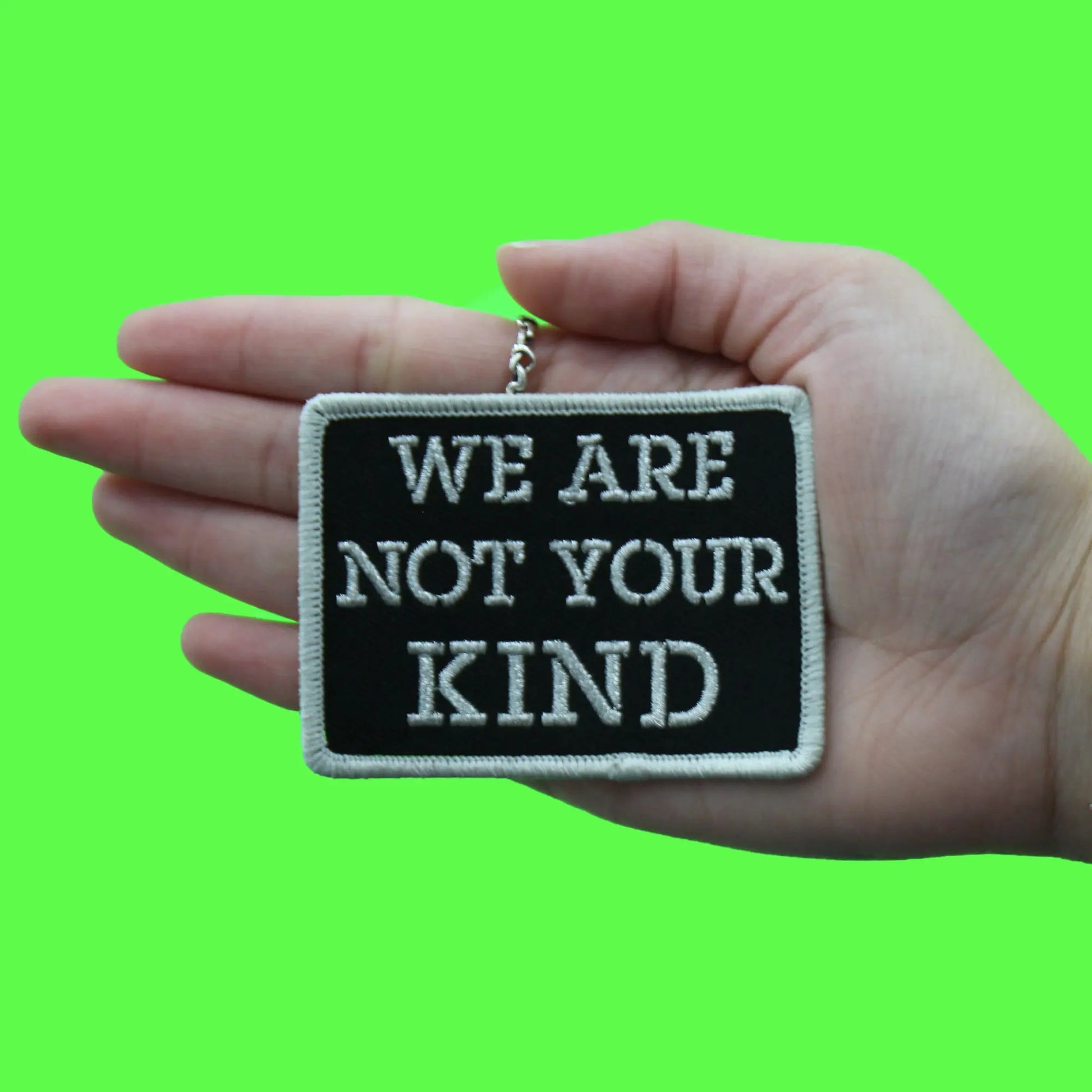 We Are Not Your Kind Patch Slipknot Metal Band Embroidered Iron On