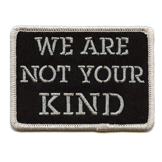 We Are Not Your Kind Patch Slipknot Metal Band Embroidered Iron On