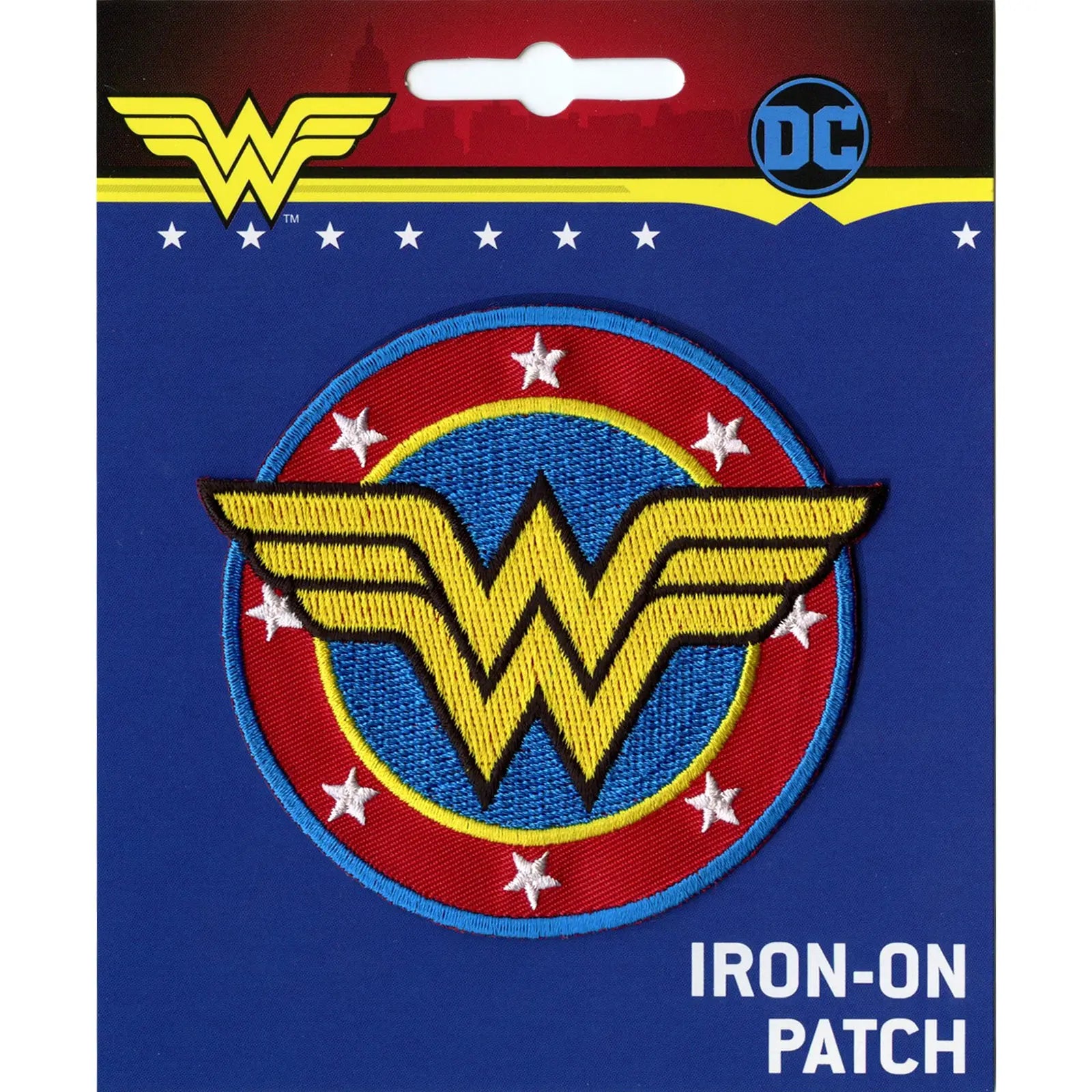 Dc Comics Wonder Woman Shield Logo Iron on Patch 