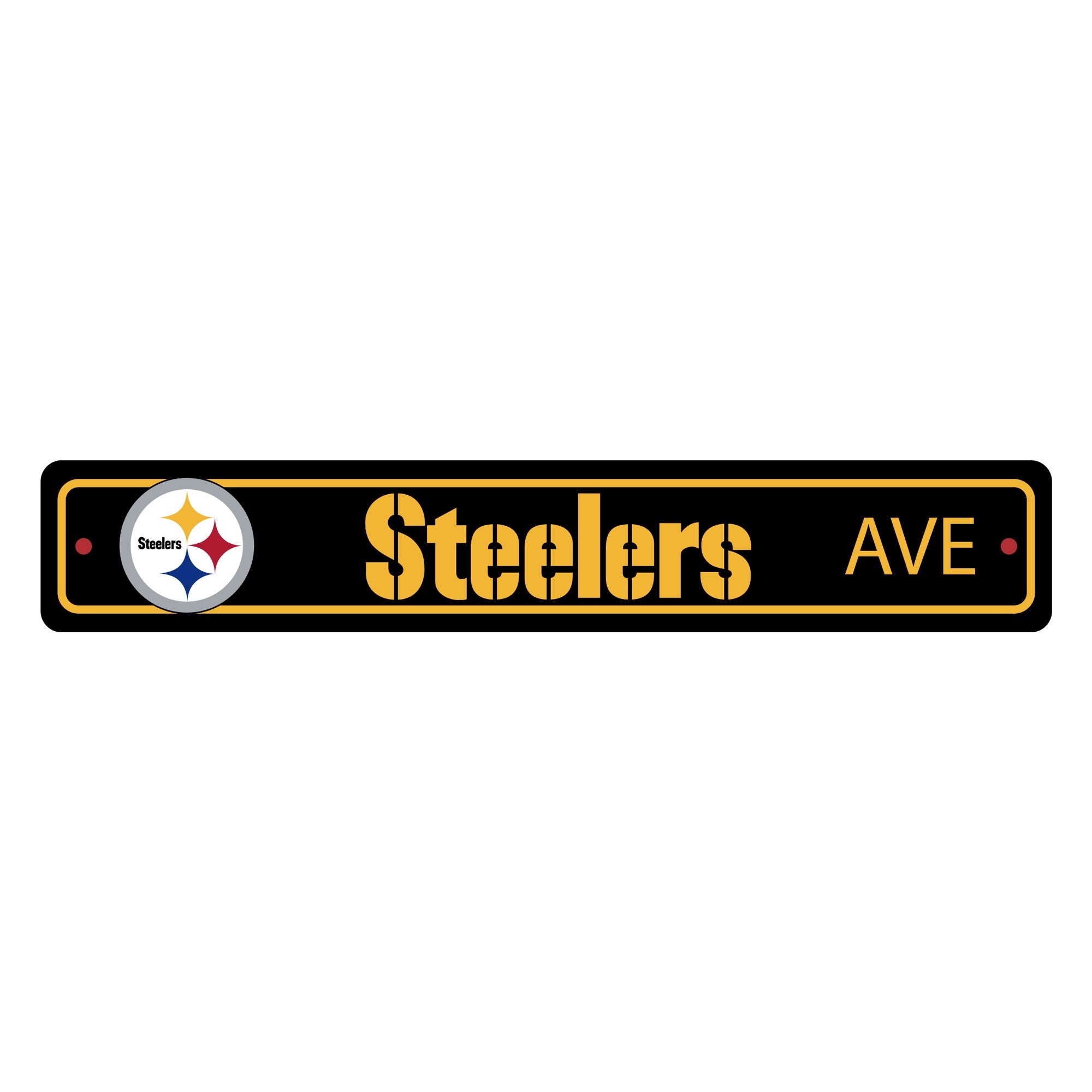 Official NFL Football Team Street Sign Ave Licensed Durable Man Cave