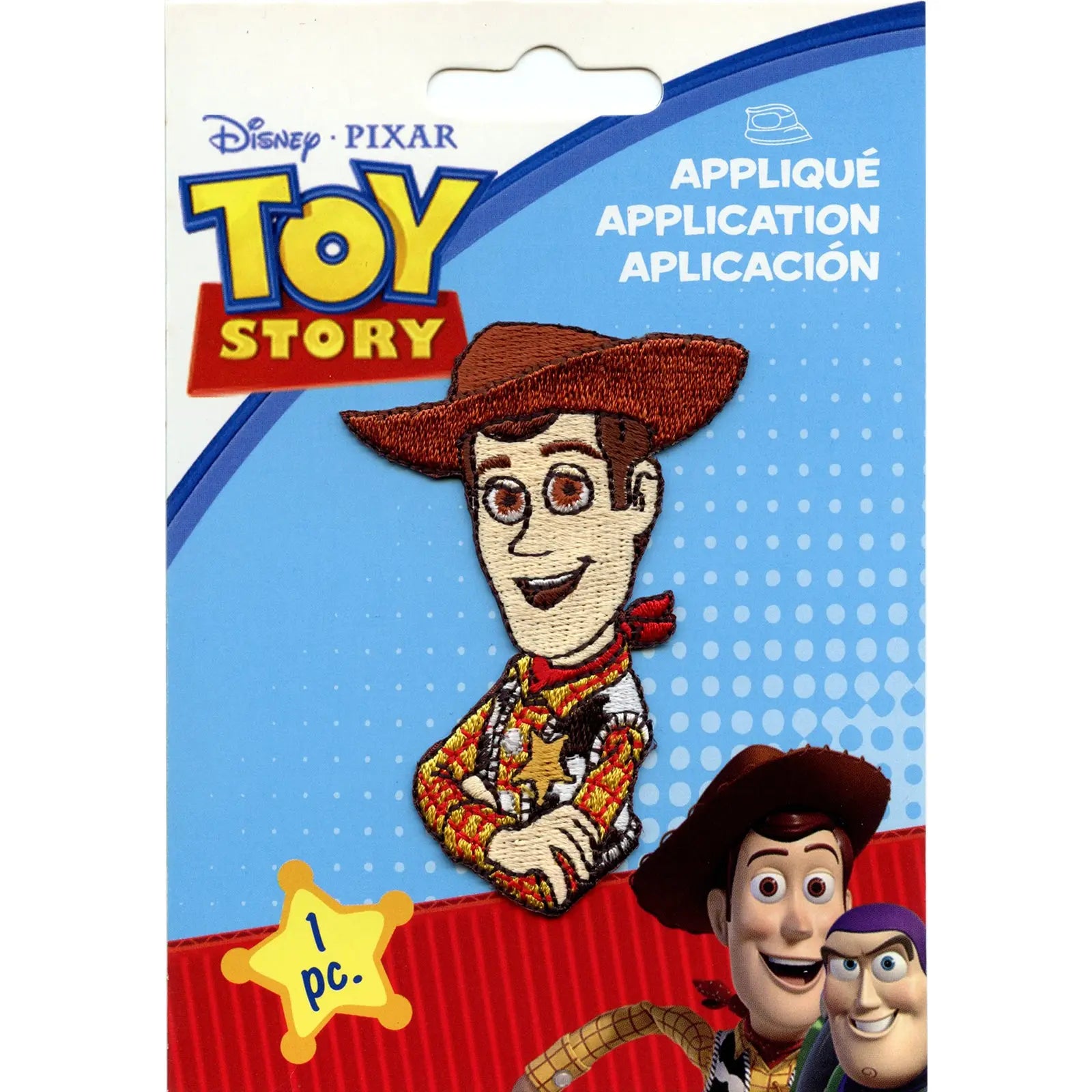 Disney Pixar Toy Story Woody Embroidered  Patch 