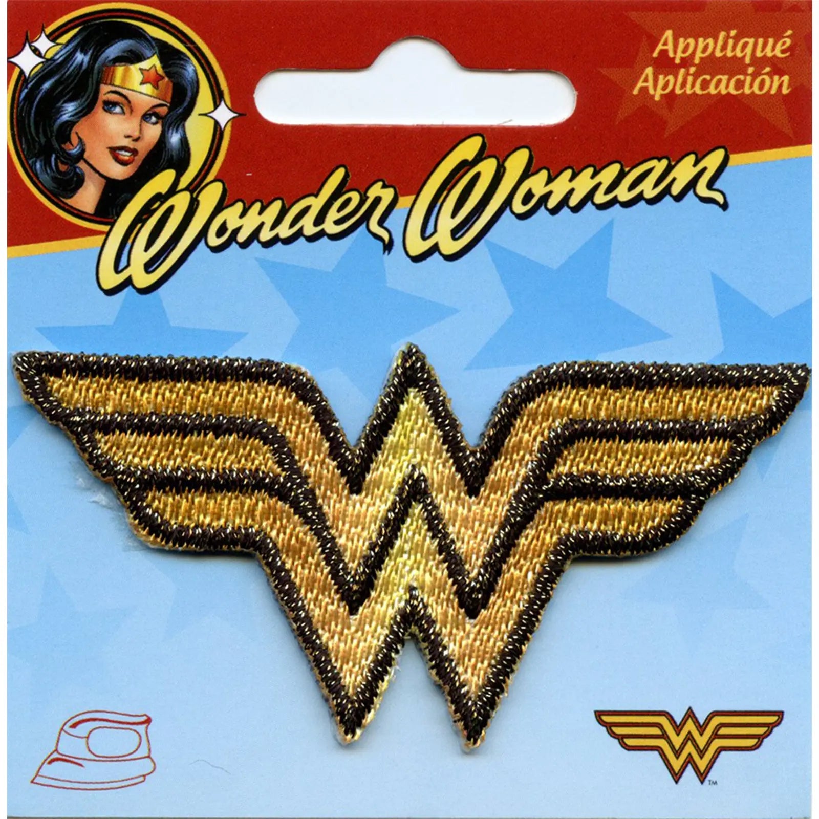 Dc Comics Wonder Woman Logo Iron on Applique Patch - S – Patch Collection
