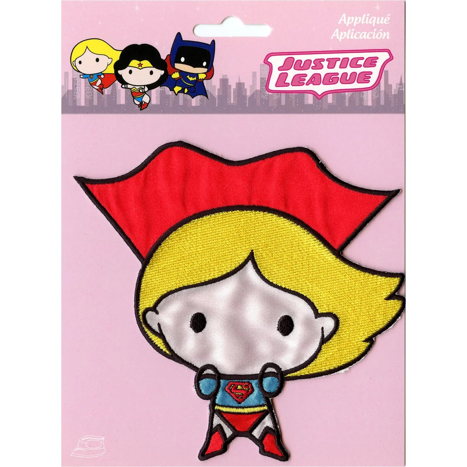Dc Comics Supergirl Emoji Iron on  Applique Patch