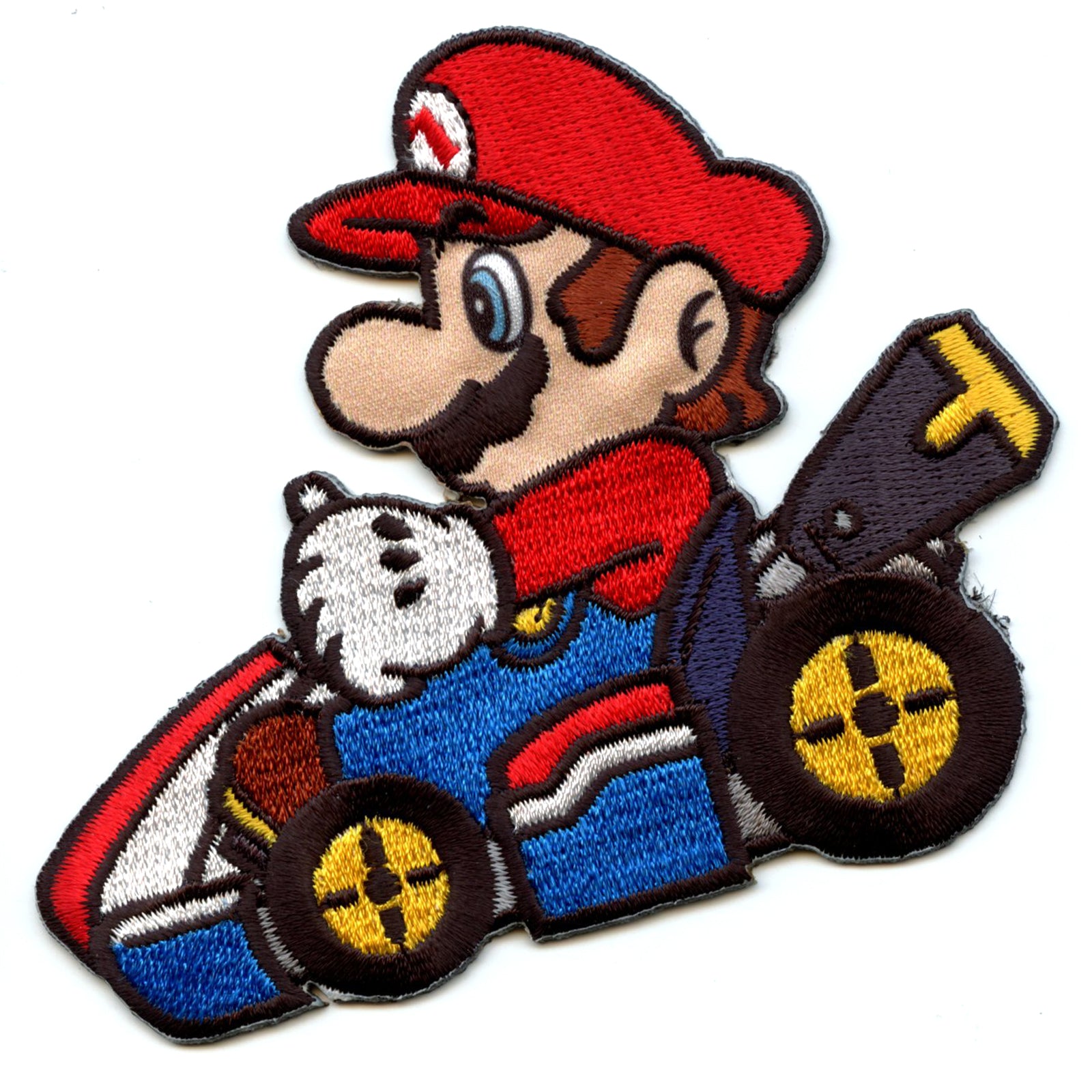Super Mario Kart Racekart Iron On Patch – Patch Collection