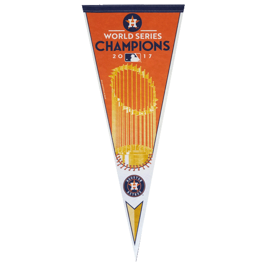 2017 MLB World Series Champions Houston Astros Pennant 12 X 30 (RICO) 