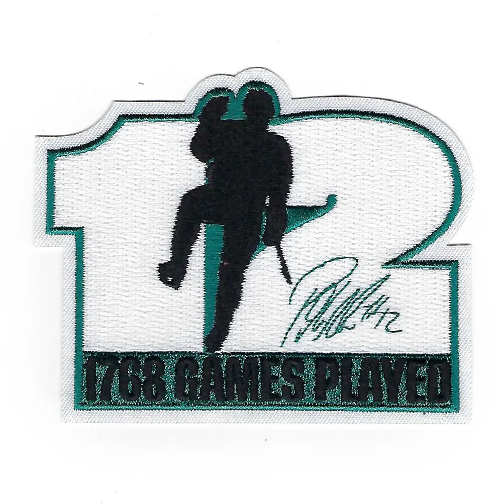 San Jose Sharks Patrick Marleau 1768 Games Played NHL Jersey Patch