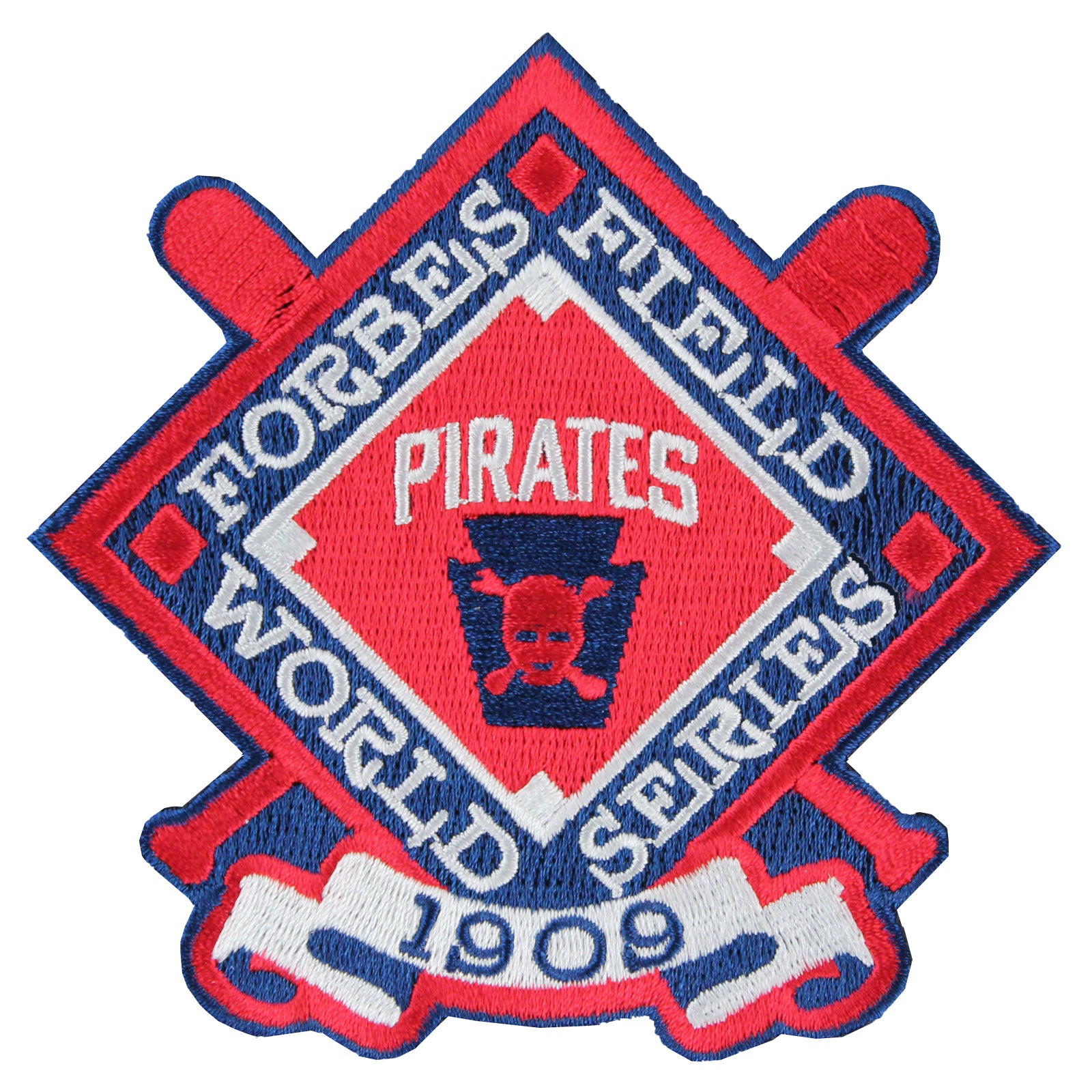 1909 MLB World Series Pittsburgh Pirates Championship Jersey Patch 
