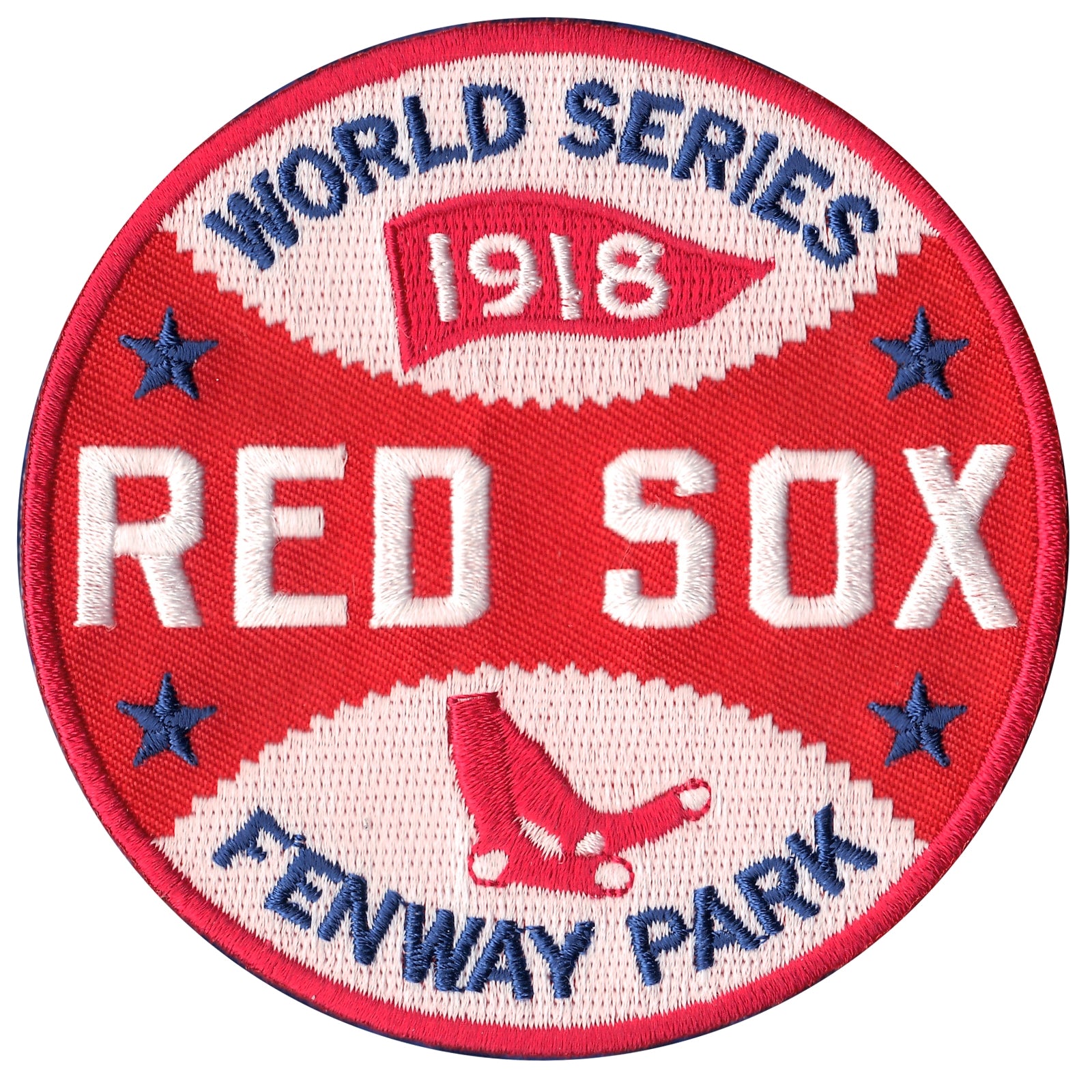 2 patch on red sox uniform