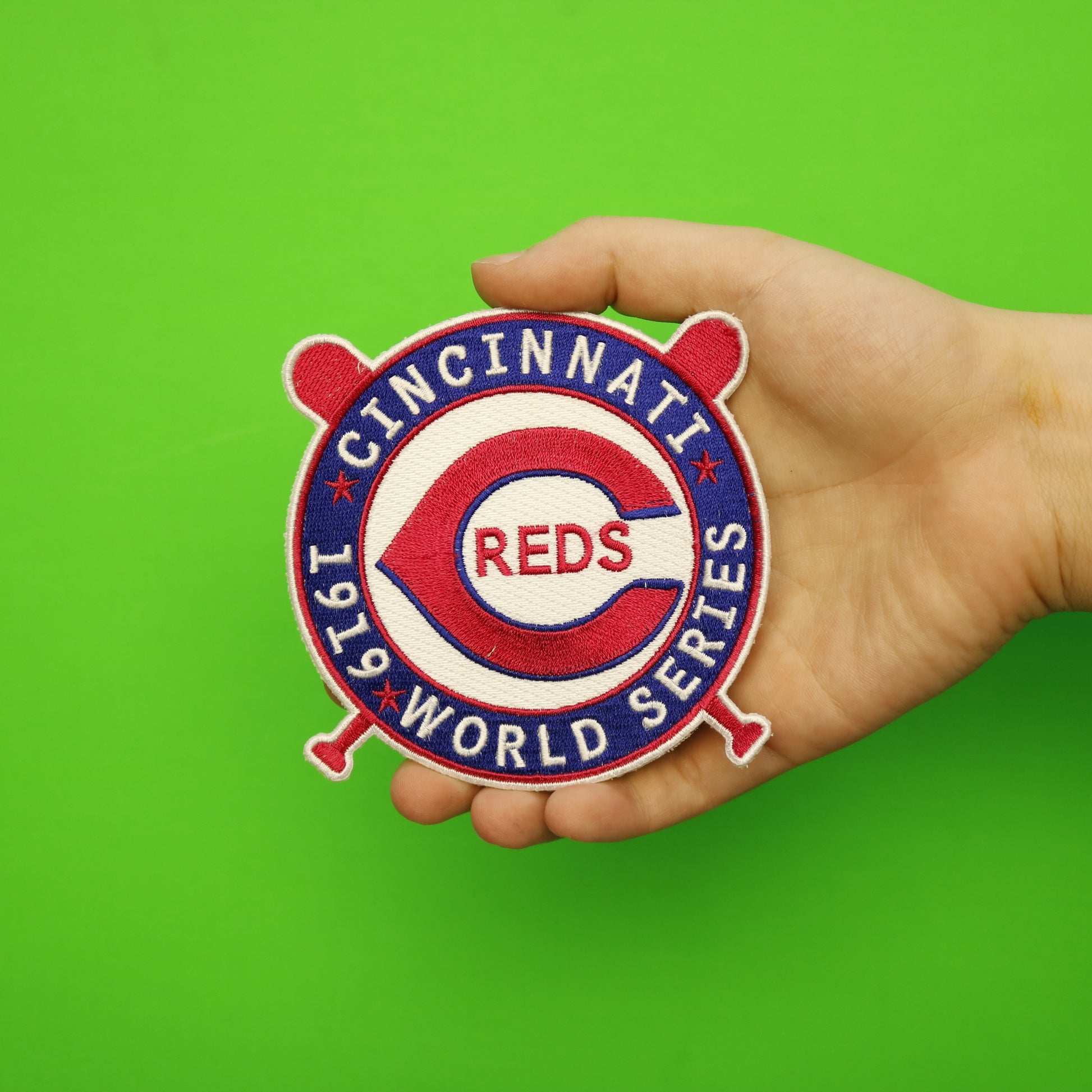 1919 Cincinnati Reds MLB World Series Championship Jersey Patch