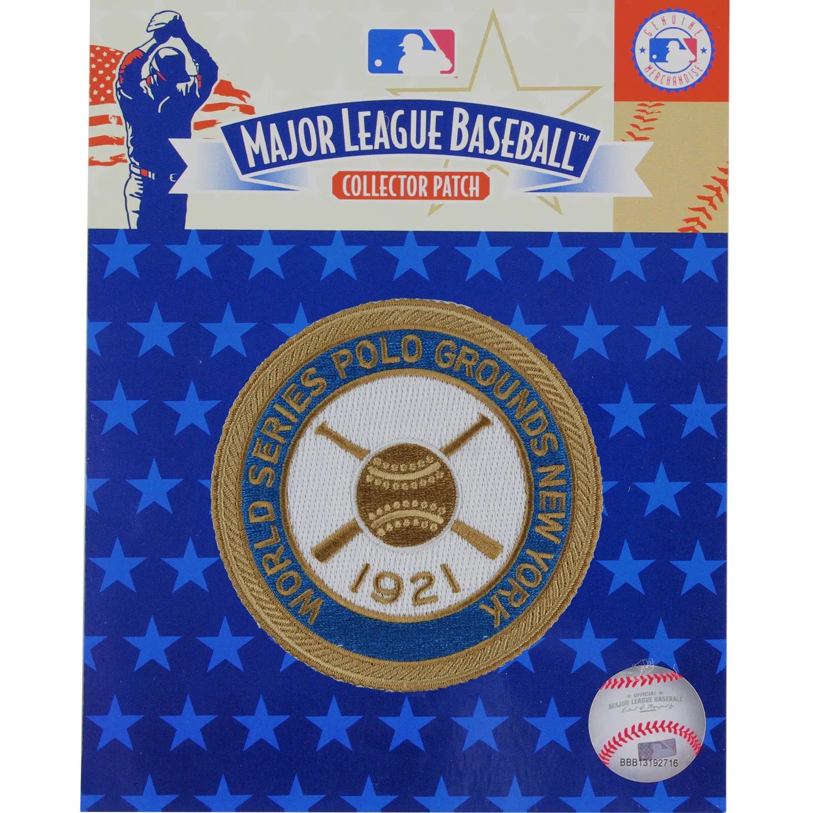 1921 New York Giants MLB World Series Champions Patch (Polo Grounds)