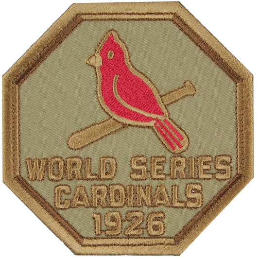 1926 St. Louis Cardinals MLB World Series Championship Jersey Patch 