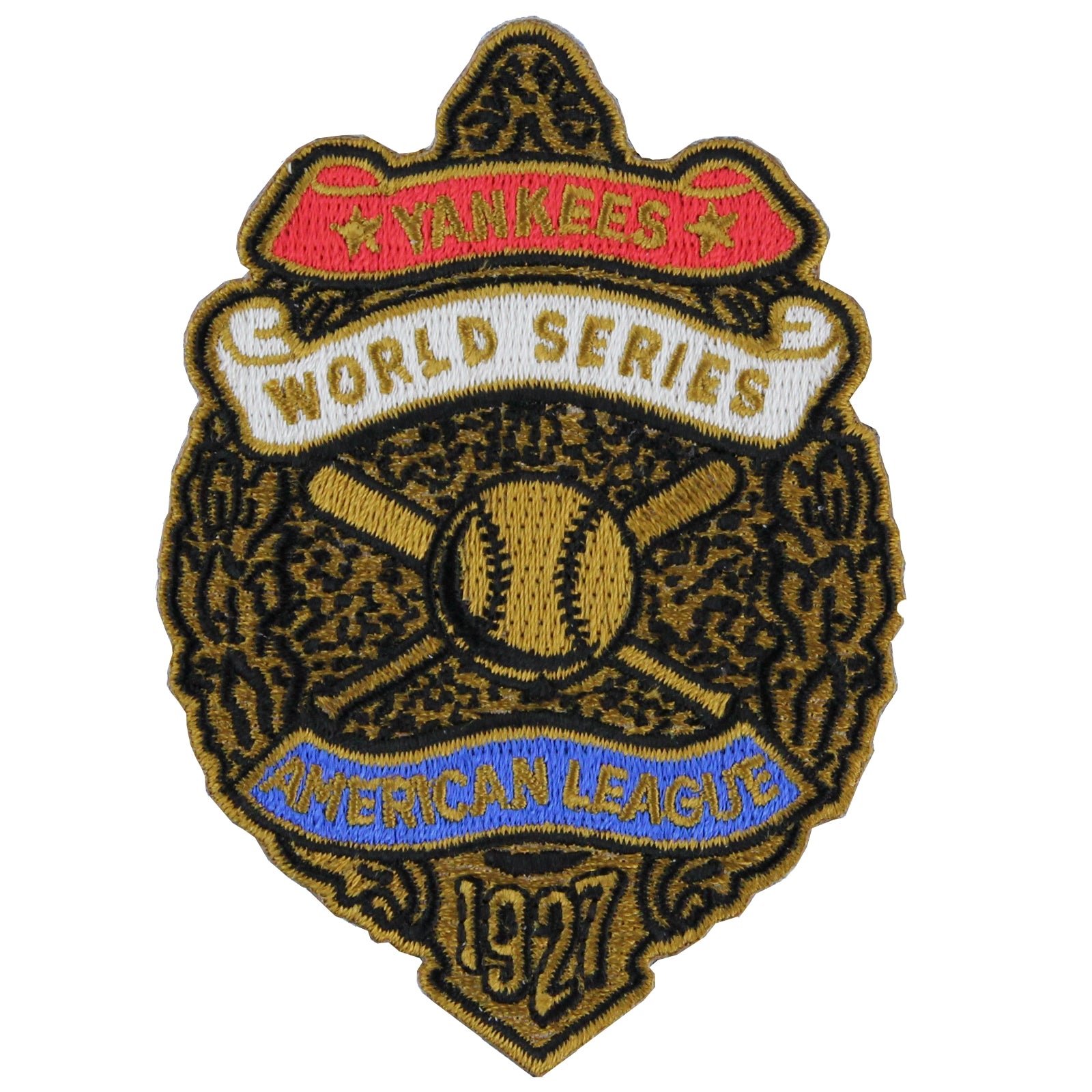 1927 New York Yankees MLB World Series Champions Jersey Logo  Patch