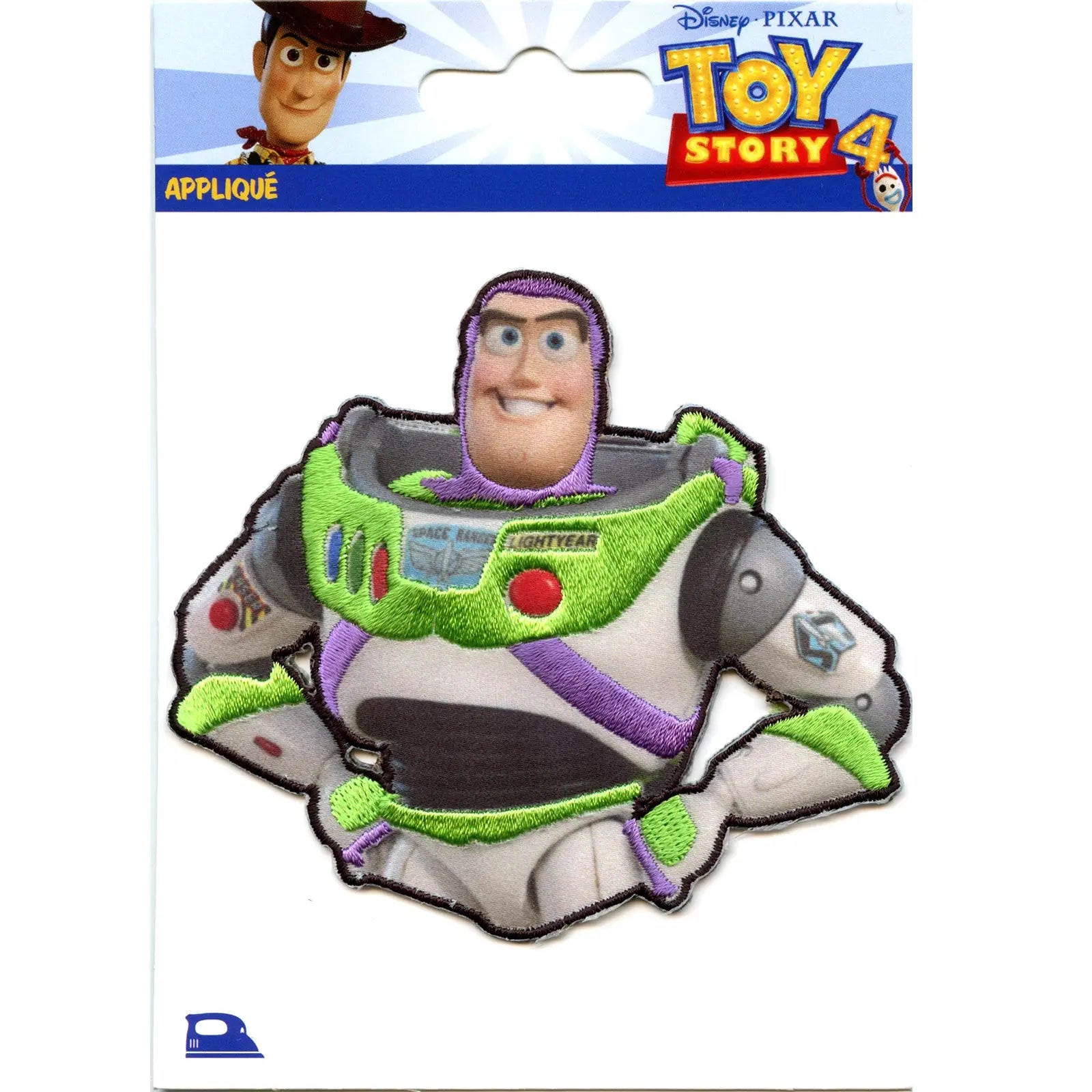 Disney Pixar Toy Story Buzz Light Year Applique Patch 