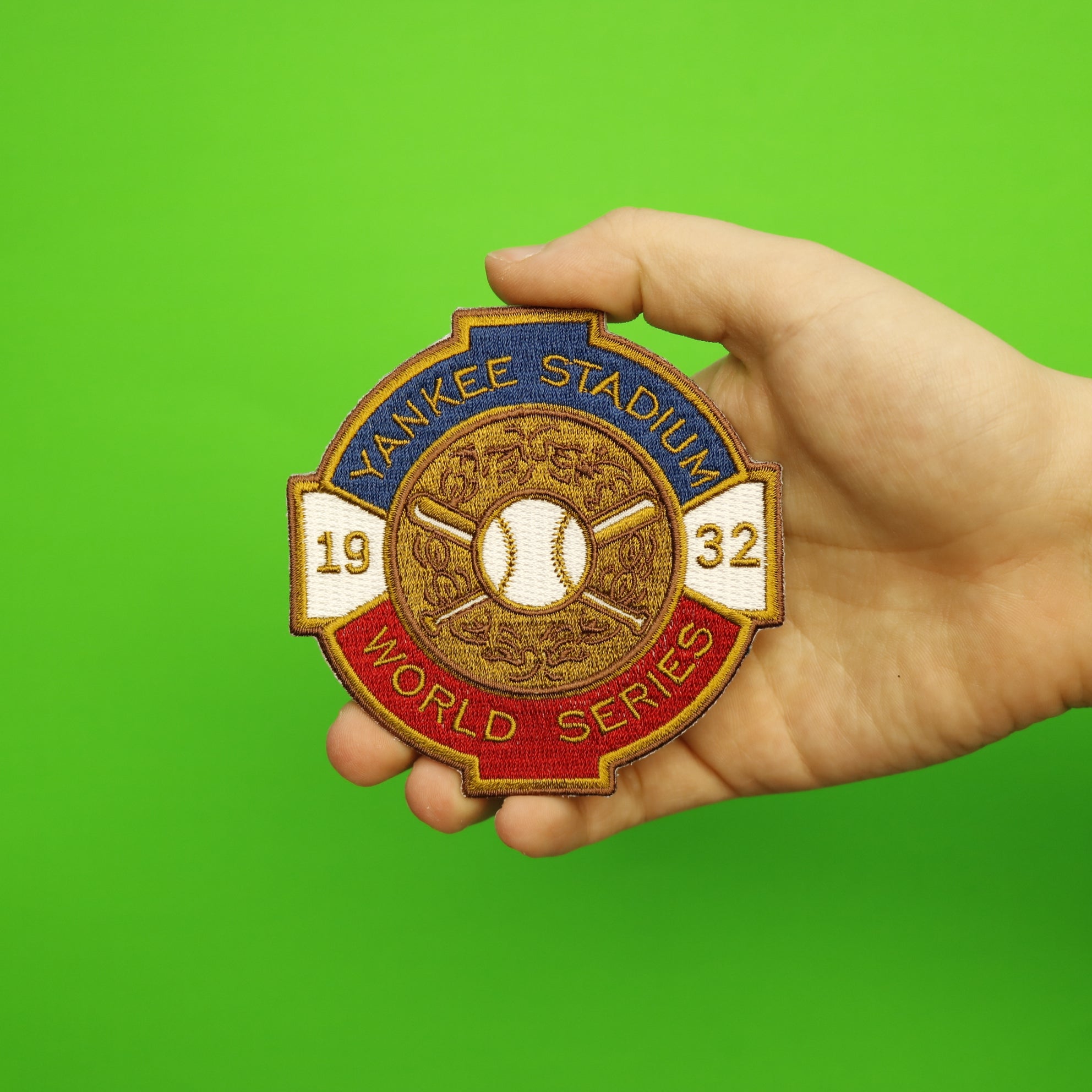 1932 New York Yankees MLB World Series Champions Jersey Logo Patch